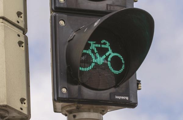Ampel quer
