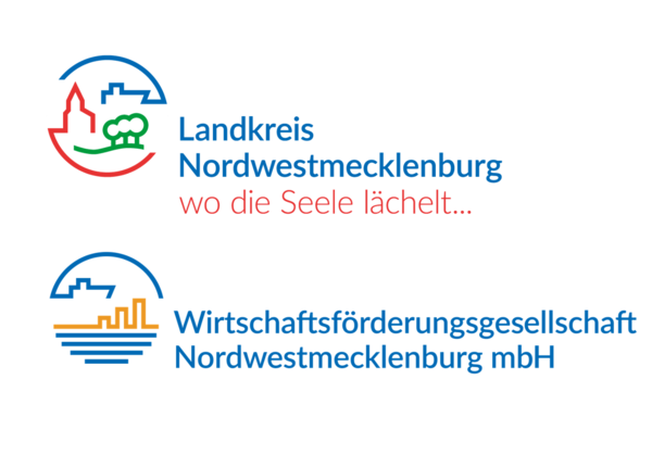 Logo Landkreis NWM und Wirtschaftsf�rderungsgesellschaft